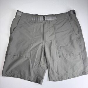REI Co-op Hiking Shorts Mens 40‎ Green Pockets Stretch Belt Adjustable Outdoors